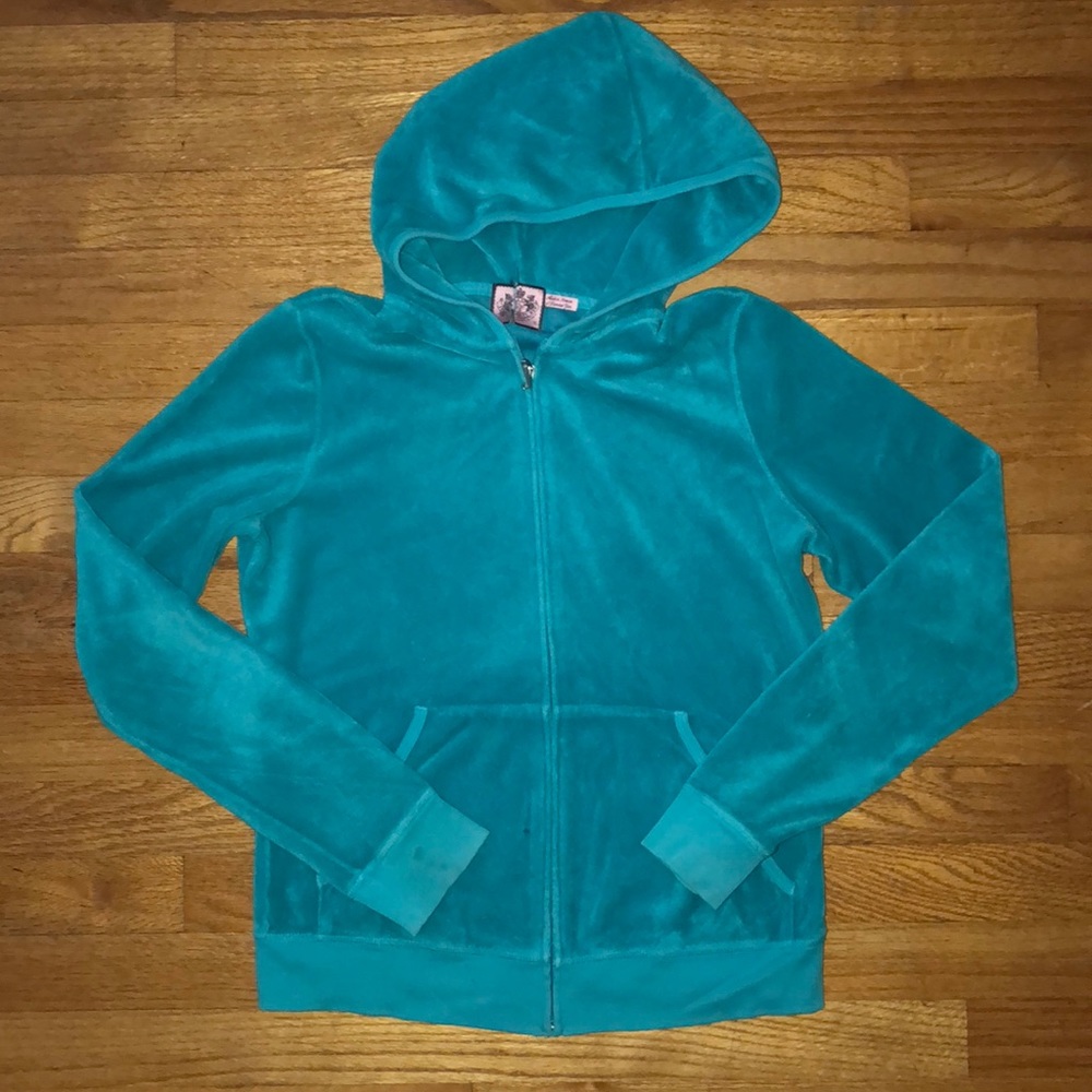 Juicy Couture Blue/Turquoise Zip Up